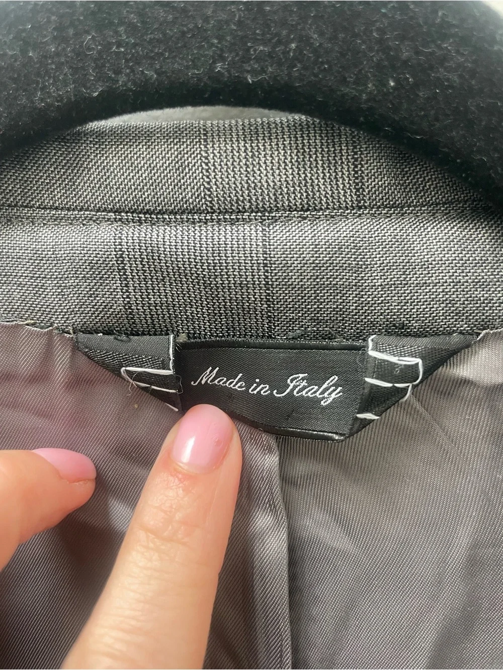 Paul Smith for Barney’s 100% Wool Grey Check Sport Coat Blazer Size 42R